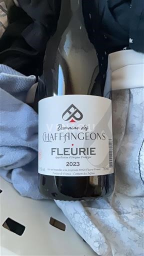 Beaujolais Fleurie Domaine S Chaffangeons 2023