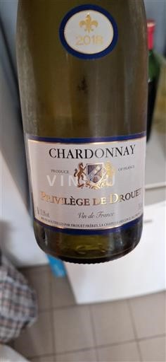 Loire Valley Not Specified Drouet Frères Privilège de Drouet 2018