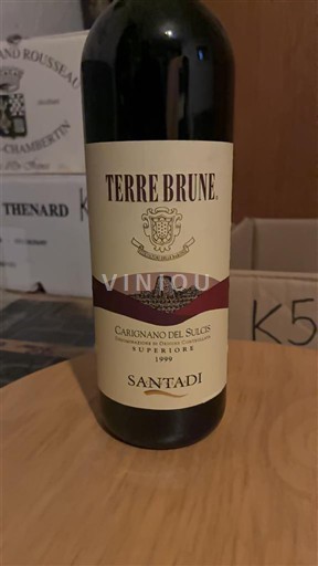 Sardinia Nespecificat Santadi Terre Brune 1999