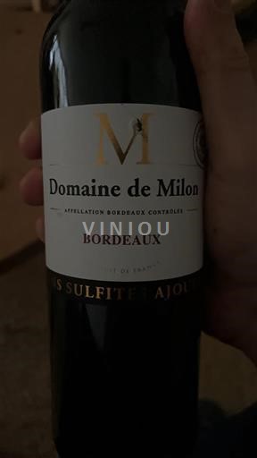 Bordeaux Domaine Milon 2022