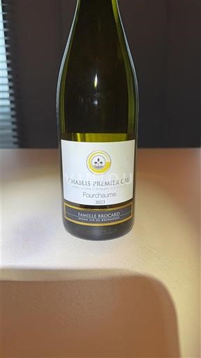Burgundija Chablis Premier Cru Famille Brocard Fourchaume 2022