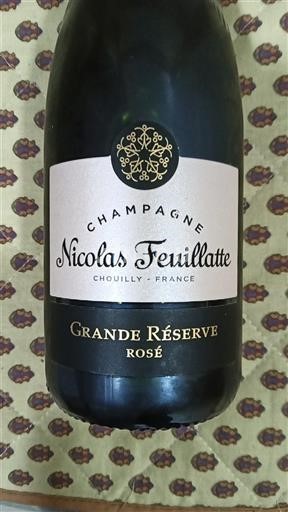 Champaña Champán Nicolas Feuillatte Grande Réserve Rosé Sin añada
