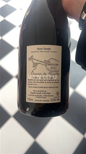 Vallée du Rhône Saint-Joseph Domaine S Miquettes Madloba 2022