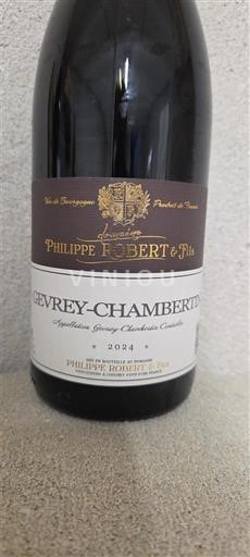 Бургундія Gevrey-Chambertin Philippe Robert & Fils 2024