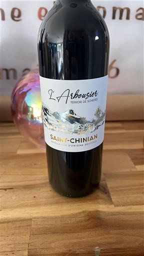 Verërat Rouge sec Terroir de Schistes L'Arbousier 2022 Francë Languedok Saint-Chinian AOC