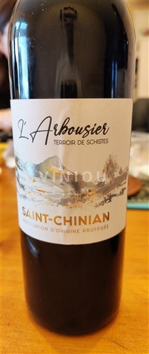 Languedoc Saint-Chinian L'Arbousier Terroir de Schistes 2022