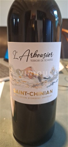 Лангедок Сен-Шиньян L'Arbousier Terroir de Schistes 2022