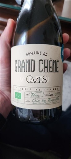 Roussillon Côtes-du-Roussillon Domaine Grand Chêne Cazes 2023