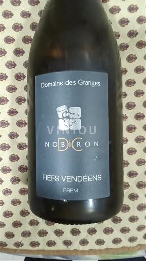 Vina Blanc sec NOBICRON Domaine S Granges 2016 Francija Dolina Loare Fiefs Vendéens AOC