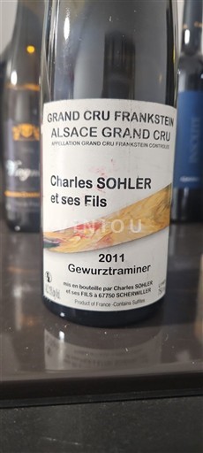 Elzas Niet gespecificeerd Grand Cru Charles Sohler et ses Fils 2011