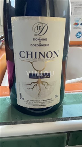 Valle della Loira Chinon Domaine La Dozonnerie Vieilles Vignes 2022