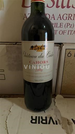 Lounais-Ranska Cahors Château Cèdre 2000
