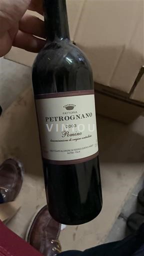 Toscana Pomino Fattoria Petrogano 2003