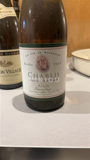 Burgundy Chablis Vincent Dauvissat 2008