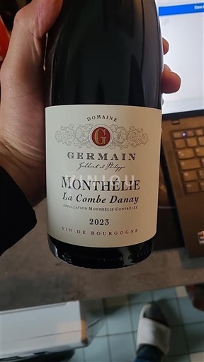 Bourgondië Monthélie Domaine Germain La Combe Danay 2023
