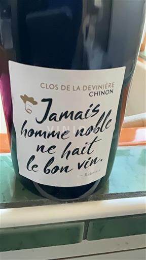 Valle della Loira Chinon Clos de la Devinière Senza annata