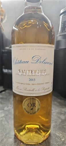 Bordeaux Sauternes Château Lmond 2013