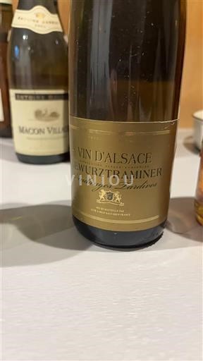 Alzacija Vendanges Tardives Arthur Metz 2011