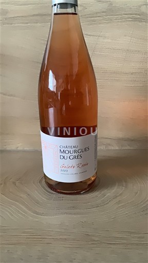 Rhônedalen Costières-de-Nîmes Château Mourgues du Grès Galets Rosés 2023