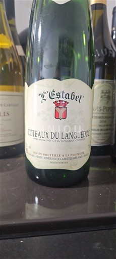 Languedoc Coteaux du Languedoc L'Estabel 2008