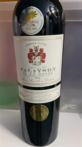 Provansa Côtes-de-Provence Château Palayson Grande 2016