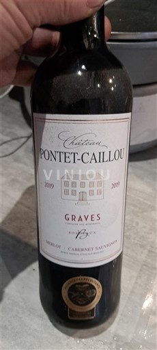 Bordeaux Graves Château Pontet-Caillou 2019