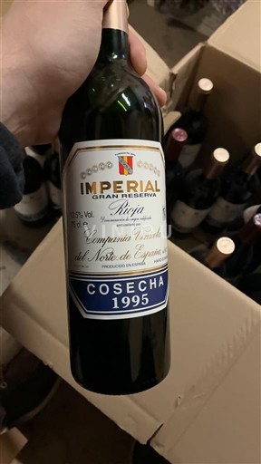 La Rioja rioja Compañía Vinícola del Norte de España Imperial Gran Reserva 1995