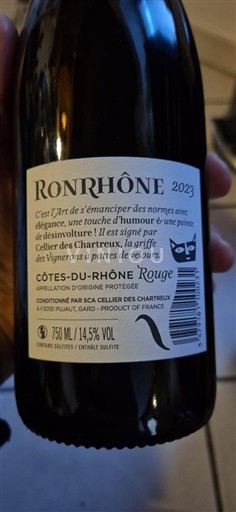 Rhône Valley Côtes-du-Rhône Cellier des Chartreux Ronrhone 2023