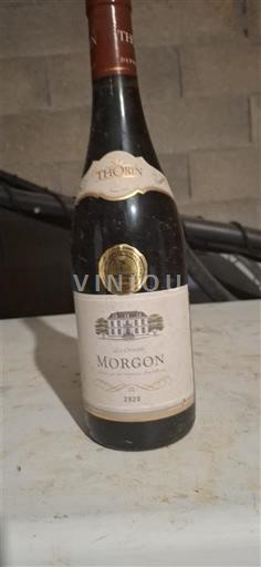 Beaujolais Morgon Thorin Les creusots 2020