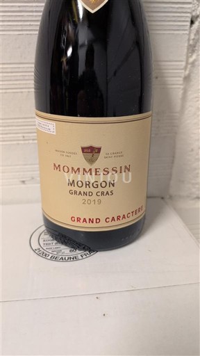 Beaujolais Morgon Mommessin Grand Caractère 2019