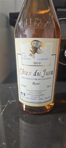 Jura Côtes-du-jura EARL GrandMaison - Fabrice Robbe 2019