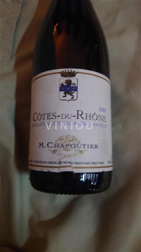 Rhône Valley Côtes-du-Rhône M. Chapoutier 2007
