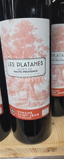 Provence, Baixo Vale do Ródano, Córsega Alpes da Alta Provença Domaine Saint Jean Les Platanes 2024