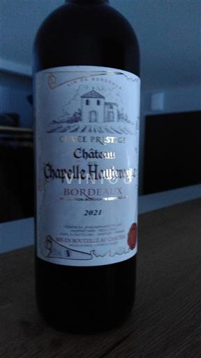 Bordeaux Château Chapelle Hauterive Prestige 2021