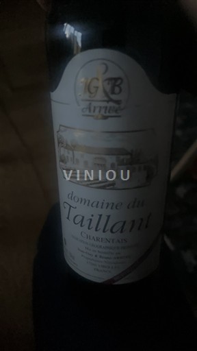 Aquitaine e Charentes Charentais Domaine Taillant Não Sazonado