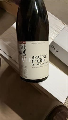 Weine Rouge sec Les Bressandes Jean-Claude Rateau 1999 Frankreich Burgund Nicht spezifiziert AOC Premier Cru