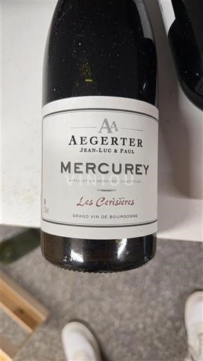 Бургундія Меркуре Aegerter Jean-Luc & Paul Les Cerisières Без вінтажу