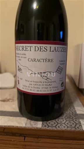 Alpy a Rhonské oblasti Coteaux de l'Ardèche Secret des Lauzes Caractère Neročník