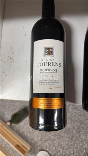 Languedoc Minervois Château Tourens 2019