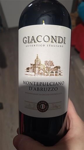 Abruzzerne Montepulciano d'Abruzzo Giacondi 2024