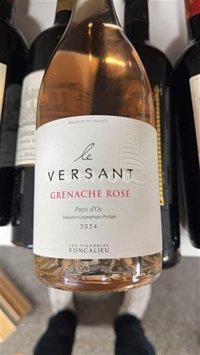 Languedoc a Roussillon Pays d'Oc Les Vignobles Foncalieu Le Versant Grenache Rosé 2024