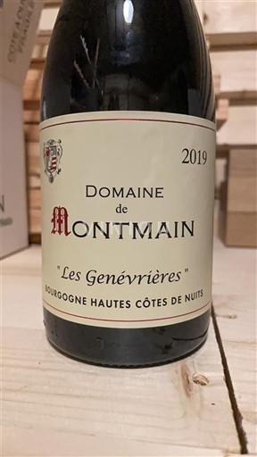 Bourgogne Ikke specificeret Domaine Montmain Les Genévrières 2019