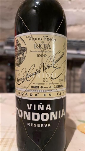 La Rioja rioja R. López de Heredia Viña Tondonia Viña Tondonia Reserva 1999