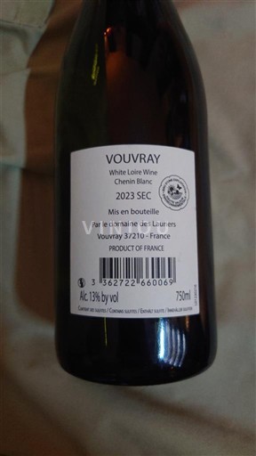Loire-dalen Vouvray Domaine S Lauriers 2023