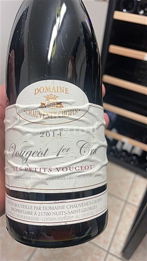 Бургундія Не вказано Premier Cru Domaine Chauvenet-Chopin Les Petits Vougeot 2014