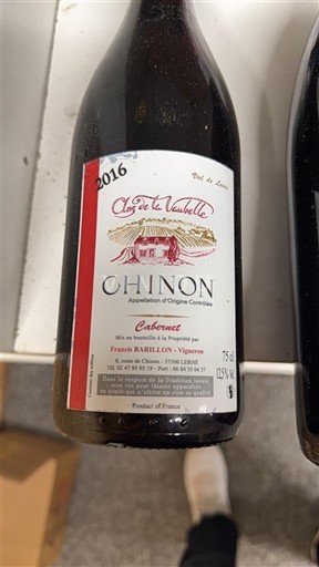Valle della Loira Chinon Clos de la Vieille 2016