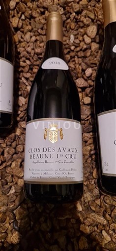 Burgund Beaune Premier Cru Clos des Avaux 2018