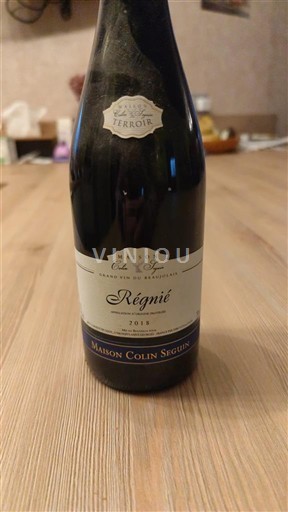 Beaujolais Régnié Maison Colin Seguin Terroir 2018