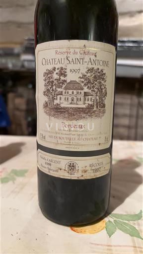 Bordeaux Château Saint-Antoine Réserve du Château 1997