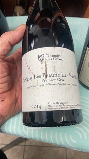 Bourgondië Savigny-lès-Beaune Premier Cru Domaine S Croix Les Peuillets 2014